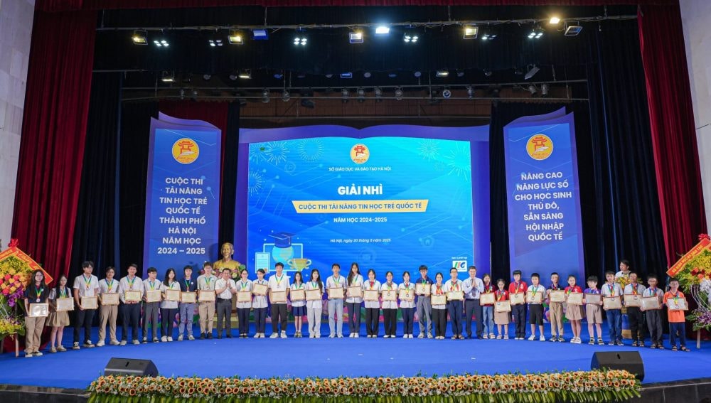 Tổng kết Cuộc thi Tài năng Tin học trẻ Quốc tế Thành phố Hà Nội năm học 2024 – 2025