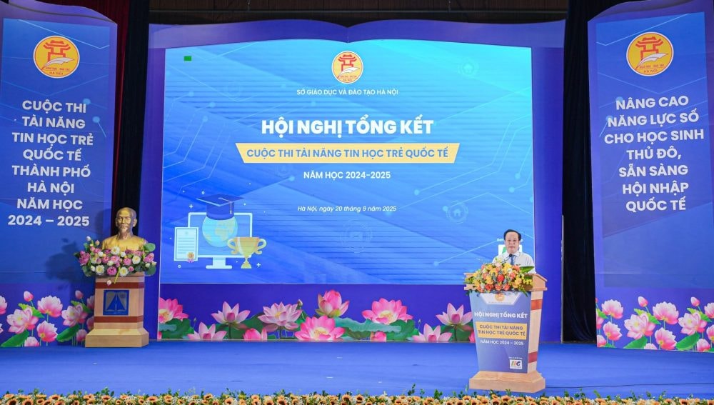 Tổng kết Cuộc thi Tài năng Tin học trẻ Quốc tế Thành phố Hà Nội năm học 2024 – 2025