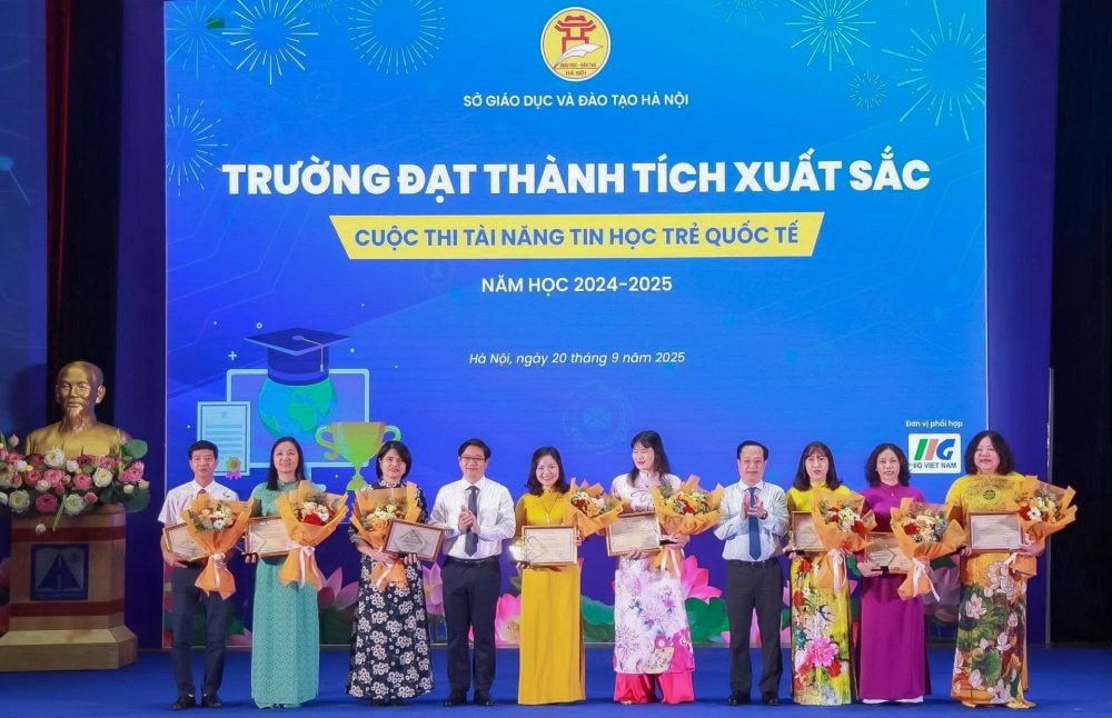Tổng kết Cuộc thi Tài năng Tin học trẻ Quốc tế Thành phố Hà Nội năm học 2024 – 2025