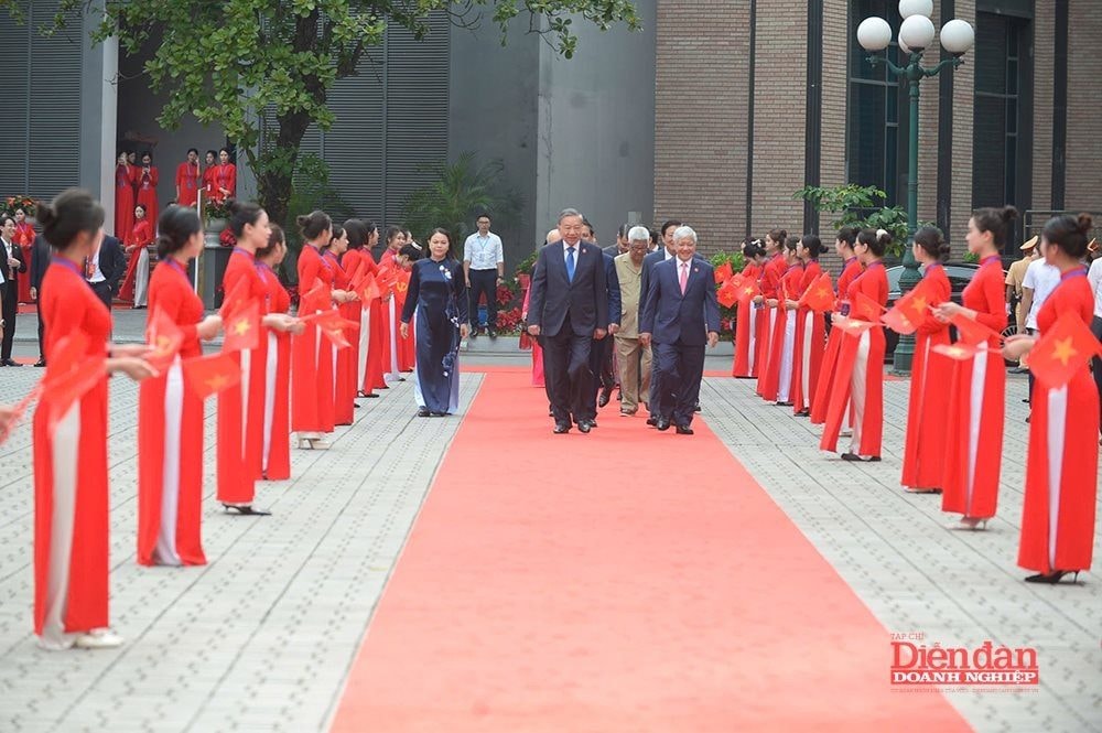 Đại hội Đảng bộ MTTQ, các đoàn thể Trung ương: Tổng Bí thư Tô Lâm dự và phát biểu chỉ đạo