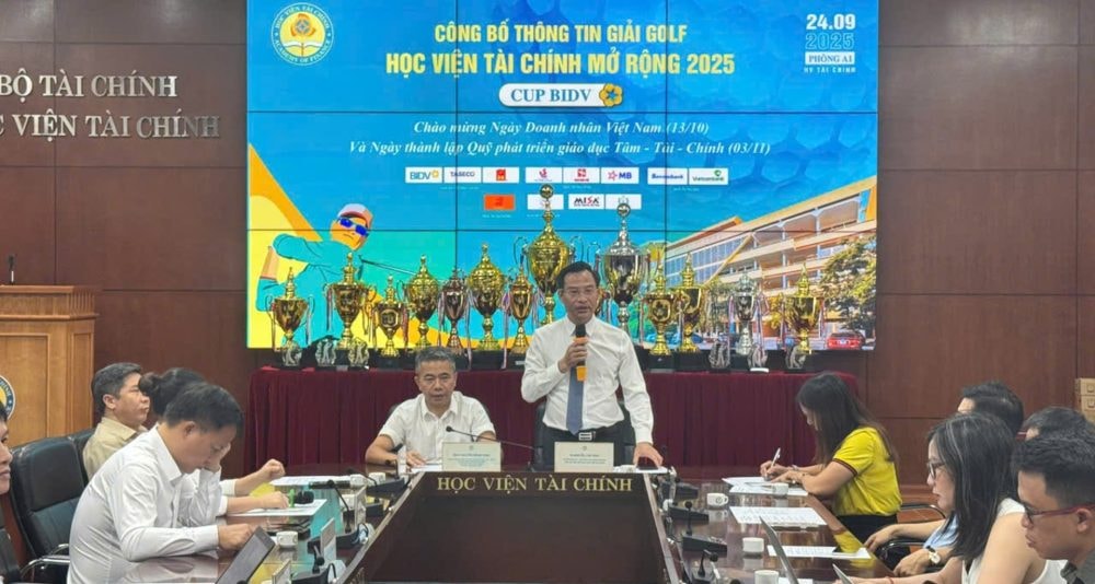 Giải Golf Học viện Tài chính Mở rộng 2025 - Cúp BIDV Giải Golf Học viện Tài chính Mở rộng 2025 - Cúp BIDV