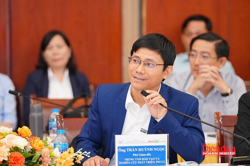 Ông Trần Huỳnh Ngọc - Phó Giám đốc Trung tâm Đào tạo và Nghiên cứu phát triển, PECC2 (Công ty Cổ phần Tư vấn Xây dựng Điện 2)
