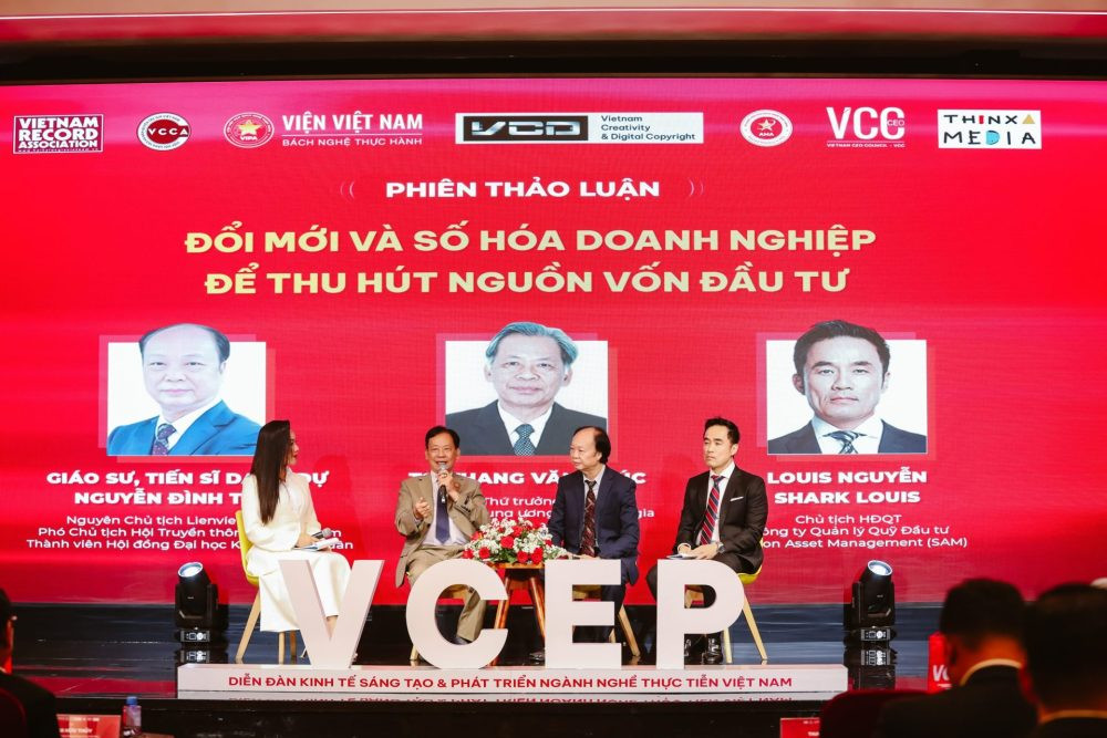 Diễn đàn VCEP 2025: Kinh tế sáng tạo và phát triển ngành nghề thực tiễn – nơi doanh nghiệp Việt hội tự và bứt phá