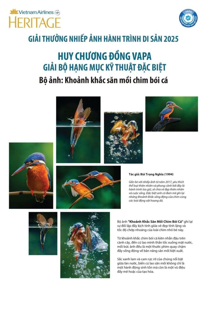 Trao giải và khai mạc triển lãm Giải thưởng nhiếp ảnh Heritage – Hành trình Di sản 2025