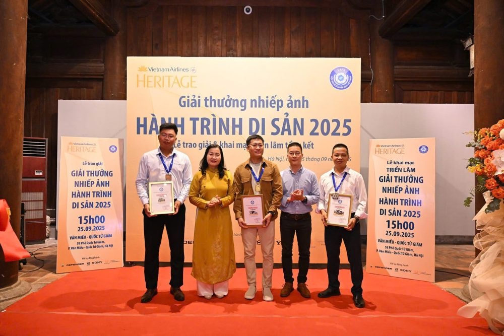 Trao giải và khai mạc triển lãm Giải thưởng nhiếp ảnh Heritage – Hành trình Di sản 2025