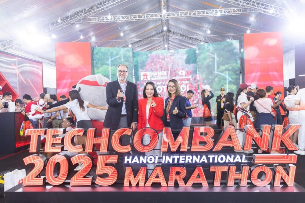 Khai mạc Giải Marathon Quốc tế Hà Nội Techcombank Mùa thứ 4