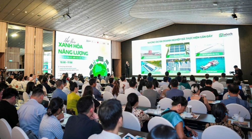 Intech Solar tổ chức hội thảo góp phần thúc đẩy “Xanh hóa năng lượng” tại Việt Nam