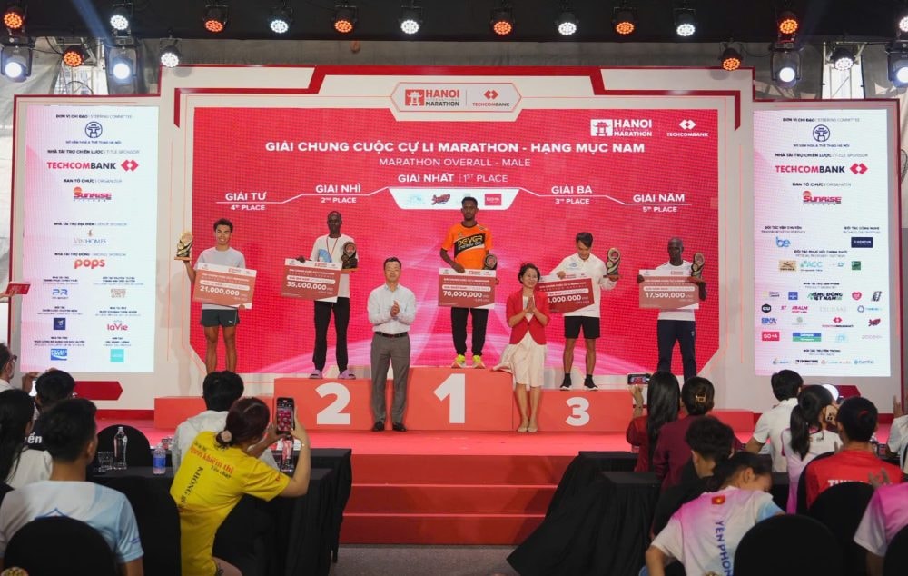 Giải Marathon Quốc tế Hà Nội Techcombank Mùa thứ 4: Bứt phá kỷ lục, lan tỏa tinh thần vượt trội