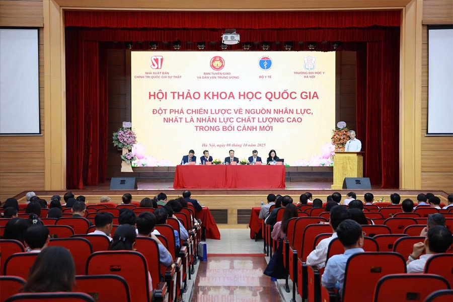 Hội thảo khoa học quốc gia “Đột phá chiến lược về nguồn nhân lực, nhất là nhân lực chất lượng cao trong bối cảnh mới