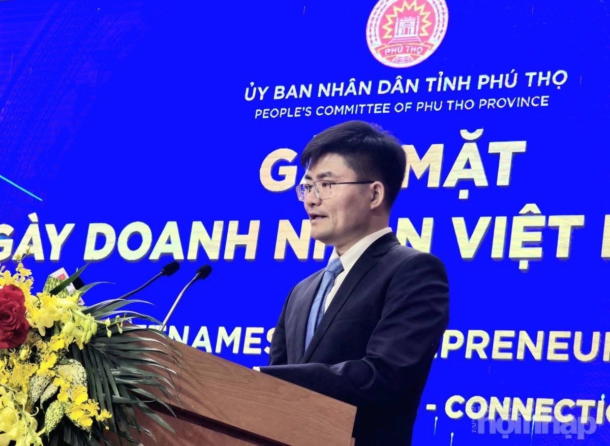 Ông Nguyễn Văn Hùng - Chủ tịch Hiệp hội Doanh nghiệp tỉnh Phú Thọ