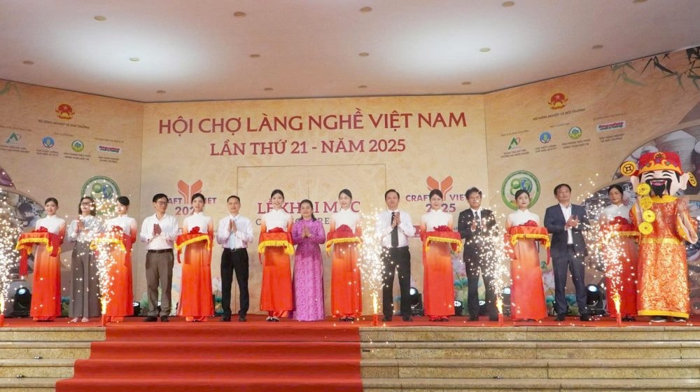 Khai mạc Hội chợ Làng nghề Việt Nam lần thứ 21 năm 2025