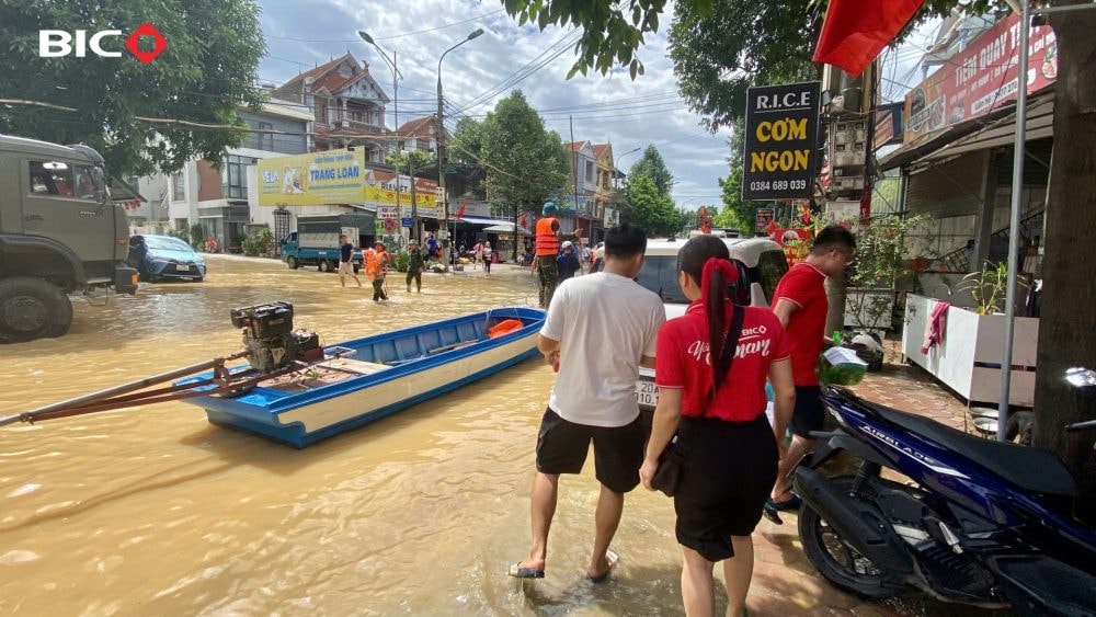 BIC đồng hành cùng cả nước khắc phục hậu quả sau bão BIC đồng hành cùng cả nước khắc phục hậu quả sau bão
