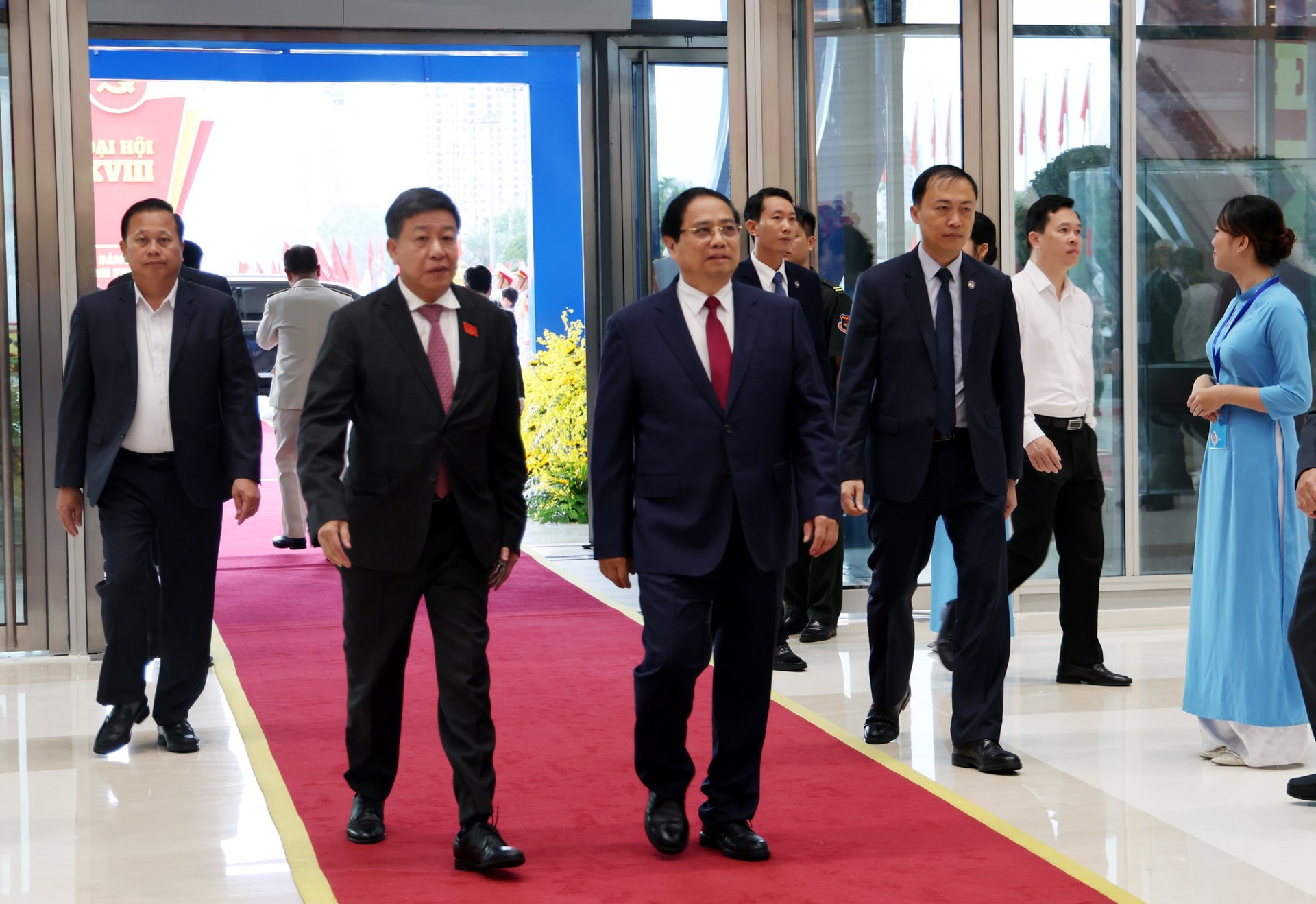 Tổng Bí thư Tô Lâm đến dự Đại hội Đại biểu Đảng bộ TP. Hà Nội lần thứ XVIII- Ảnh 3.