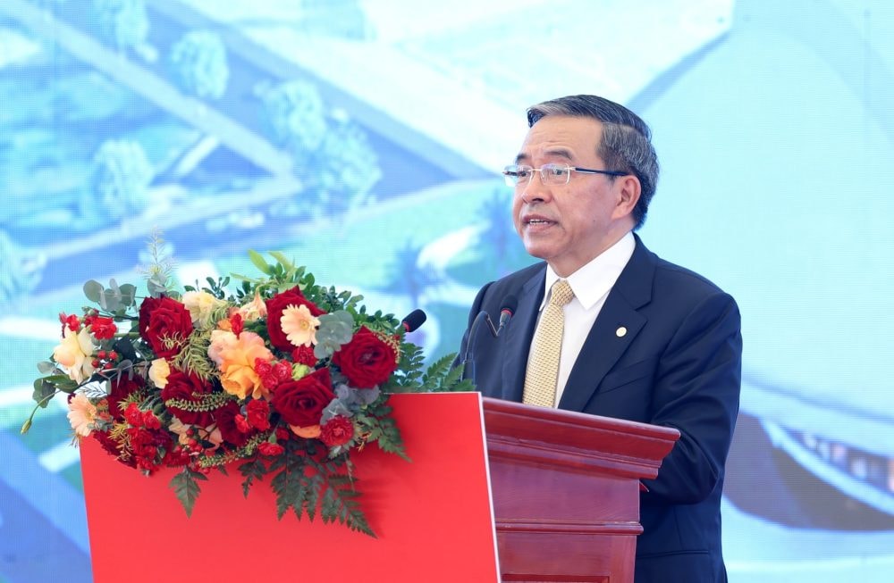 Tổng Bí thư Tô Lâm dự lễ khởi công xây dựng sân vận động tiên tiến hàng đầu thế giới