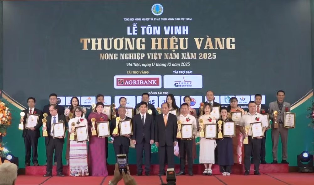Tôn vinh Thương hiệu Vàng nông nghiệp Việt Nam 2025 Tôn vinh Thương hiệu Vàng nông nghiệp Việt Nam 2025
