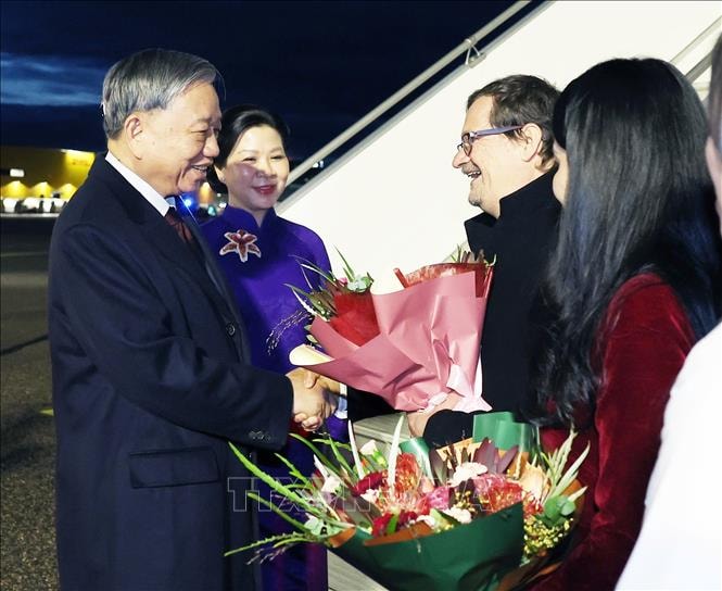 Tổng Bí thư Tô Lâm bắt đầu thăm chính thức Cộng hòa Phần Lan- Ảnh 2.