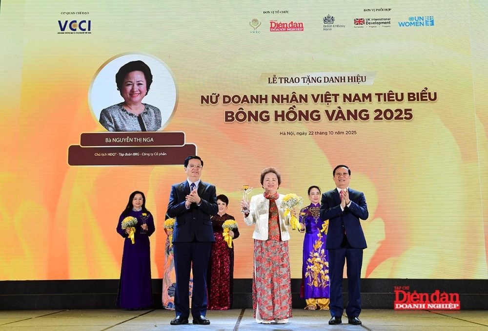Vinh danh Top 10 Bông Hồng Vàng 2025