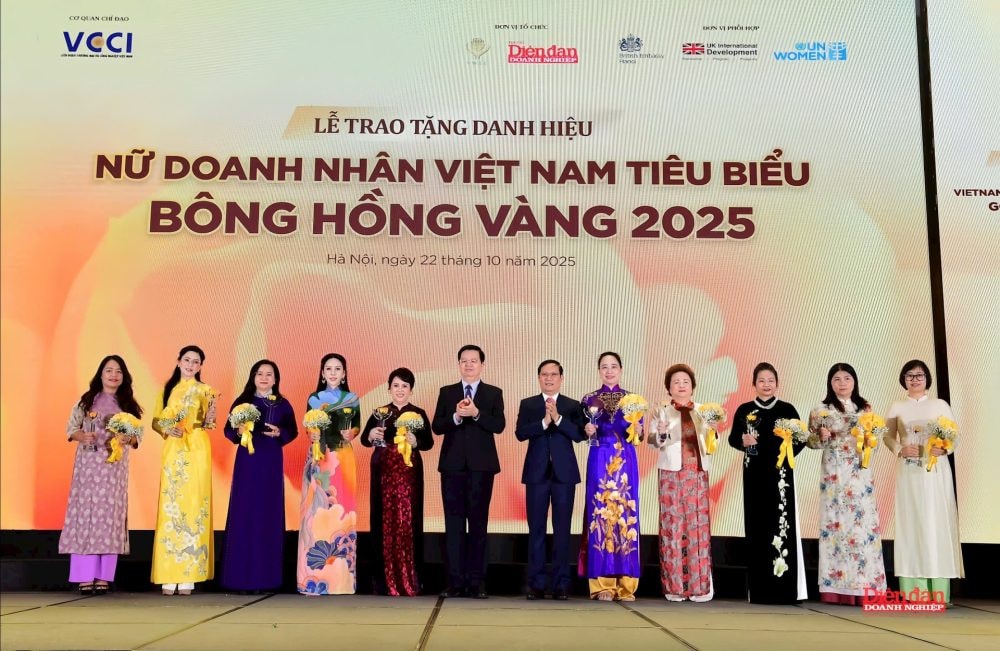 Vinh danh Top 10 Bông Hồng Vàng 2025