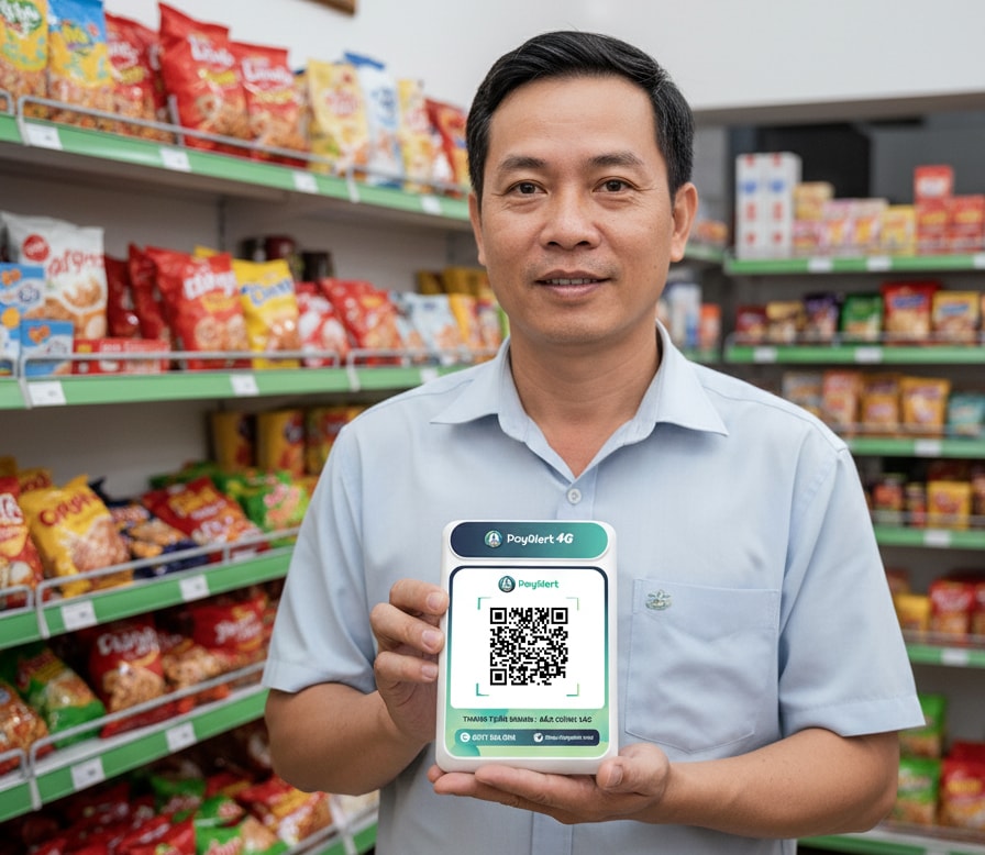 Loa thông báo thanh toán giúp bán hàng thuận tiện hơn