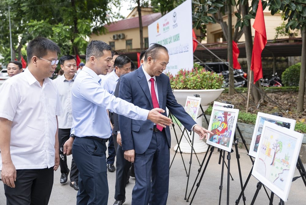 Toyota Việt Nam lan tỏa thông điệp “Vì một Việt Nam xanh” tại Phú Thọ