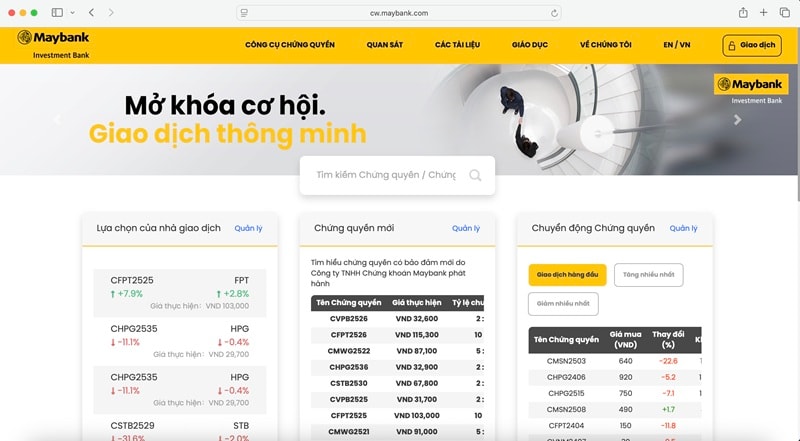 CW website