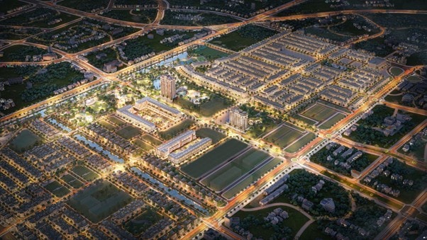 Masteri Sky Quarter nằm tại trung tâm Wonder City với 04 phân khu định hình Tâm điểm trải nghiệm sống quốc tế