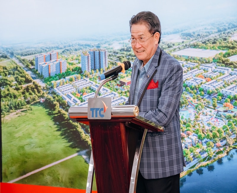 Ong Chu tich TĐ phat bieu