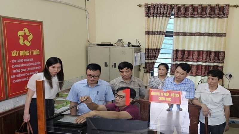 Sở Tư pháp Ninh Bình tăng tốc triển khai chứng thực điện tử tại cơ sở