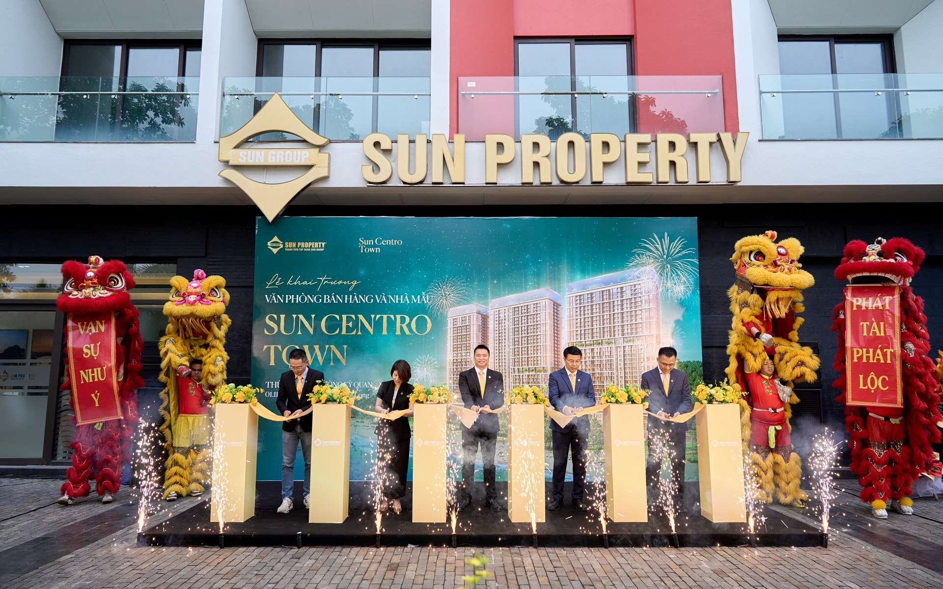 Sa bàn đại đô thị Sun Elite City được trưng bày tại Sun Gallery Hạ Long. Ảnh: Ánh Dương