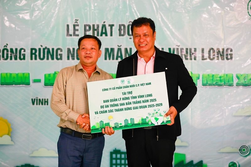 Công ty Cổ Phần Chăn Nuôi C.P. Việt Nam mở rộng Hành trình “Vì một Việt Nam xanh”