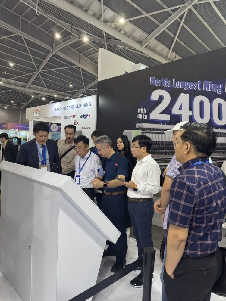 Vinatex tham dự ITMA ASIA + CITME 2025: Thúc đẩy hội nhập công nghệ và chuỗi cung ứng xanh