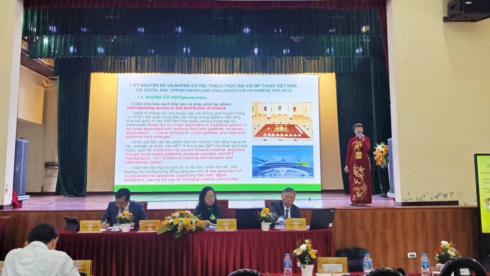 Giải pháp phát triển mỹ thuật Việt Nam trên không gian mạng trong kỷ nguyên số