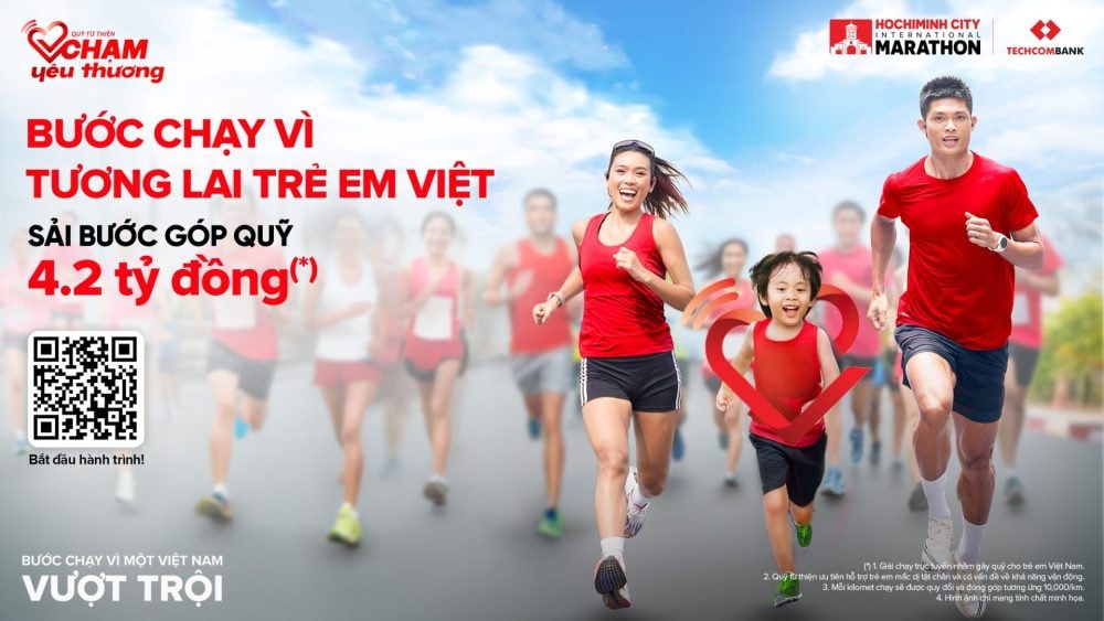 Bộ race kit Giải Marathon Quốc tế TP.HCM Techcombank mùa 8: Tôn vinh di sản đô thị và khát vọng siêu đô thị quốc tế