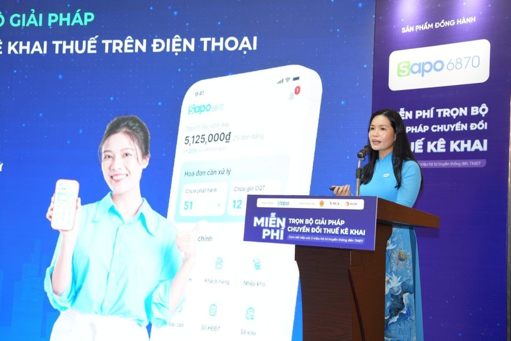 Sapo công bố chương trình miễn phí trọn bộ giải pháp chuyển đổi thuế kê khai Sapo công bố chương trình miễn phí trọn bộ giải pháp chuyển đổi thuế kê khai