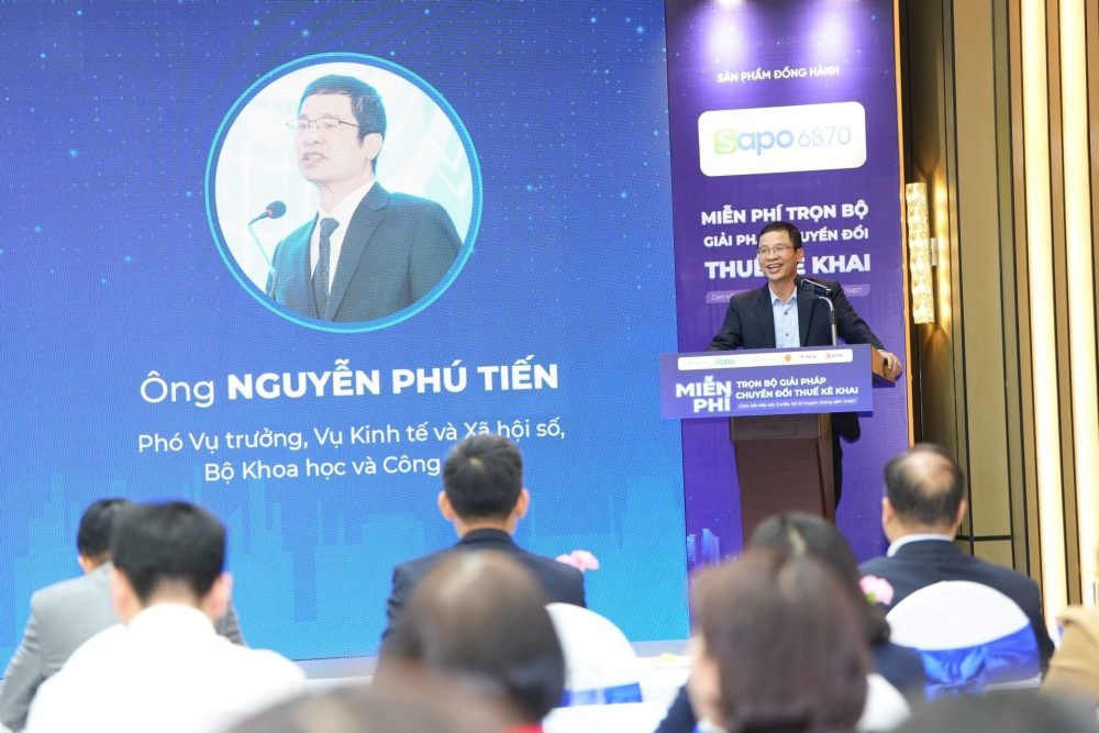 Sapo công bố chương trình miễn phí trọn bộ giải pháp chuyển đổi thuế kê khai Sapo công bố chương trình miễn phí trọn bộ giải pháp chuyển đổi thuế kê khai
