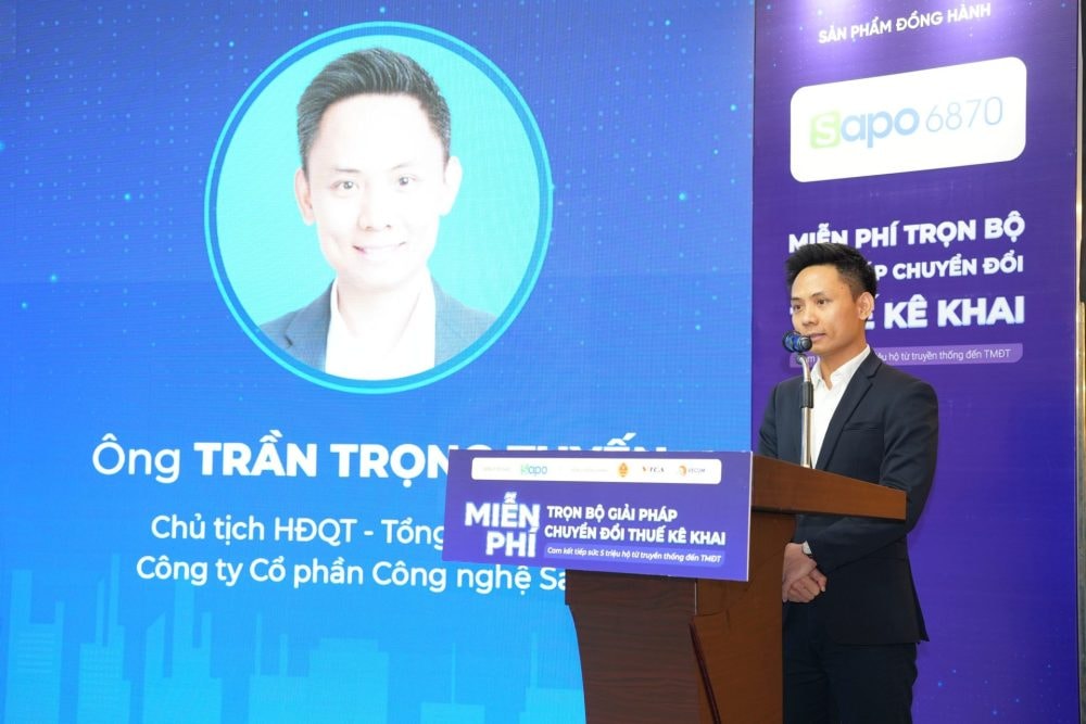 Sapo công bố chương trình miễn phí trọn bộ giải pháp chuyển đổi thuế kê khai Sapo công bố chương trình miễn phí trọn bộ giải pháp chuyển đổi thuế kê khai