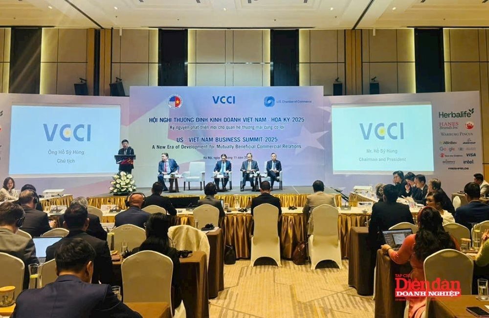 Hội nghị Thượng đỉnh Kinh doanh Việt Nam - Hoa Kỳ: Chia sẻ lợi ích cùng hướng đến sự thịnh vượng chung Hội nghị Thượng đỉnh Kinh doanh Việt Nam - Hoa Kỳ: Chia sẻ lợi ích cùng hướng đến sự thịnh vượng chung