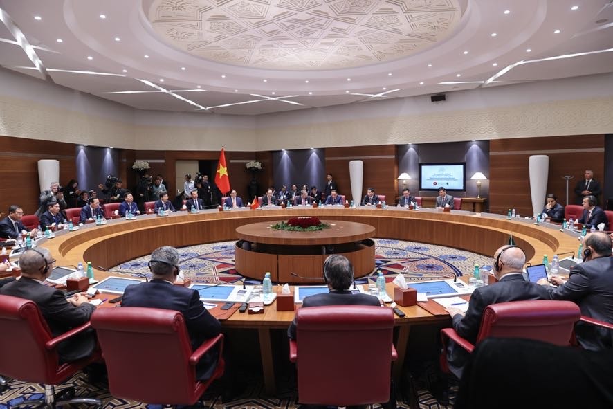 Việt Nam và Algeria chính thức nâng cấp quan hệ lên Đối tác Chiến lược- Ảnh 1. Việt Nam và Algeria chính thức nâng cấp quan hệ lên Đối tác Chiến lược- Ảnh 1.