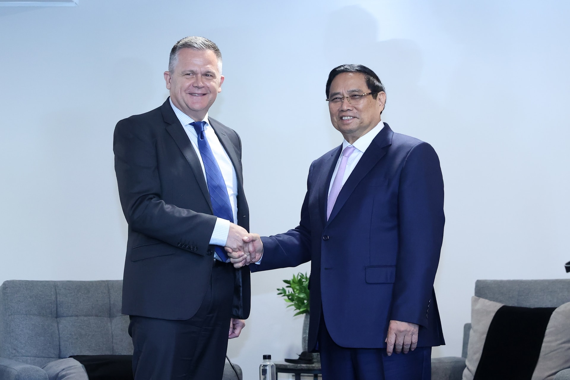 Thủ tướng đề nghị hợp tác mở rộng đường bay giữa Việt Nam và Nam Phi- Ảnh 1. Thủ tướng đề nghị hợp tác mở rộng đường bay giữa Việt Nam và Nam Phi- Ảnh 1.