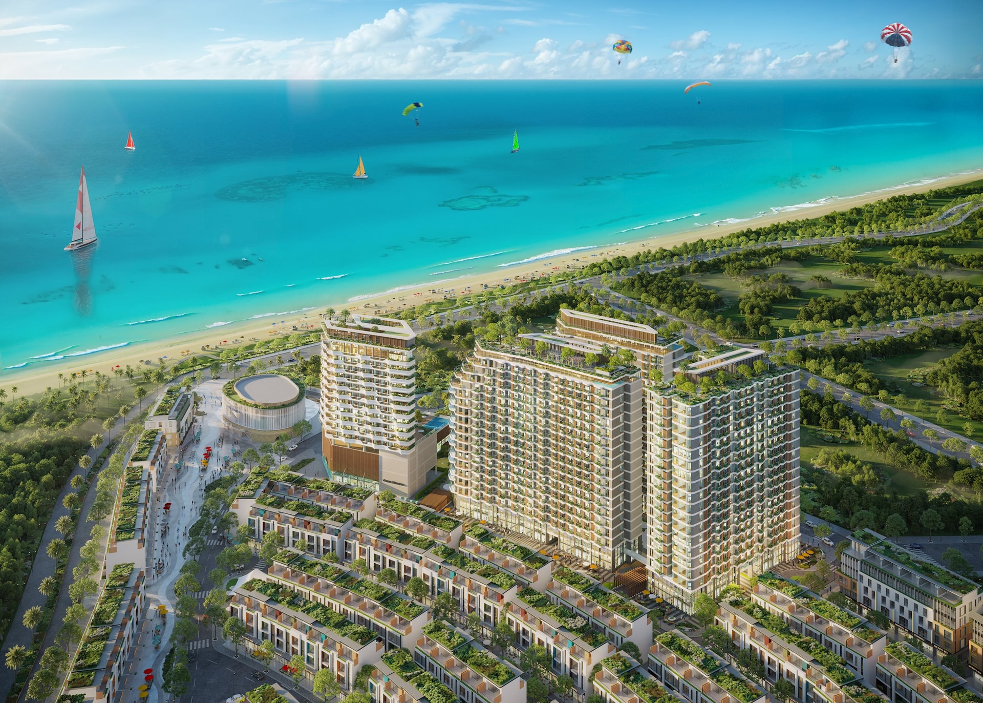 Ảnh chỉnh sửa - Tổng thể từ tòa B