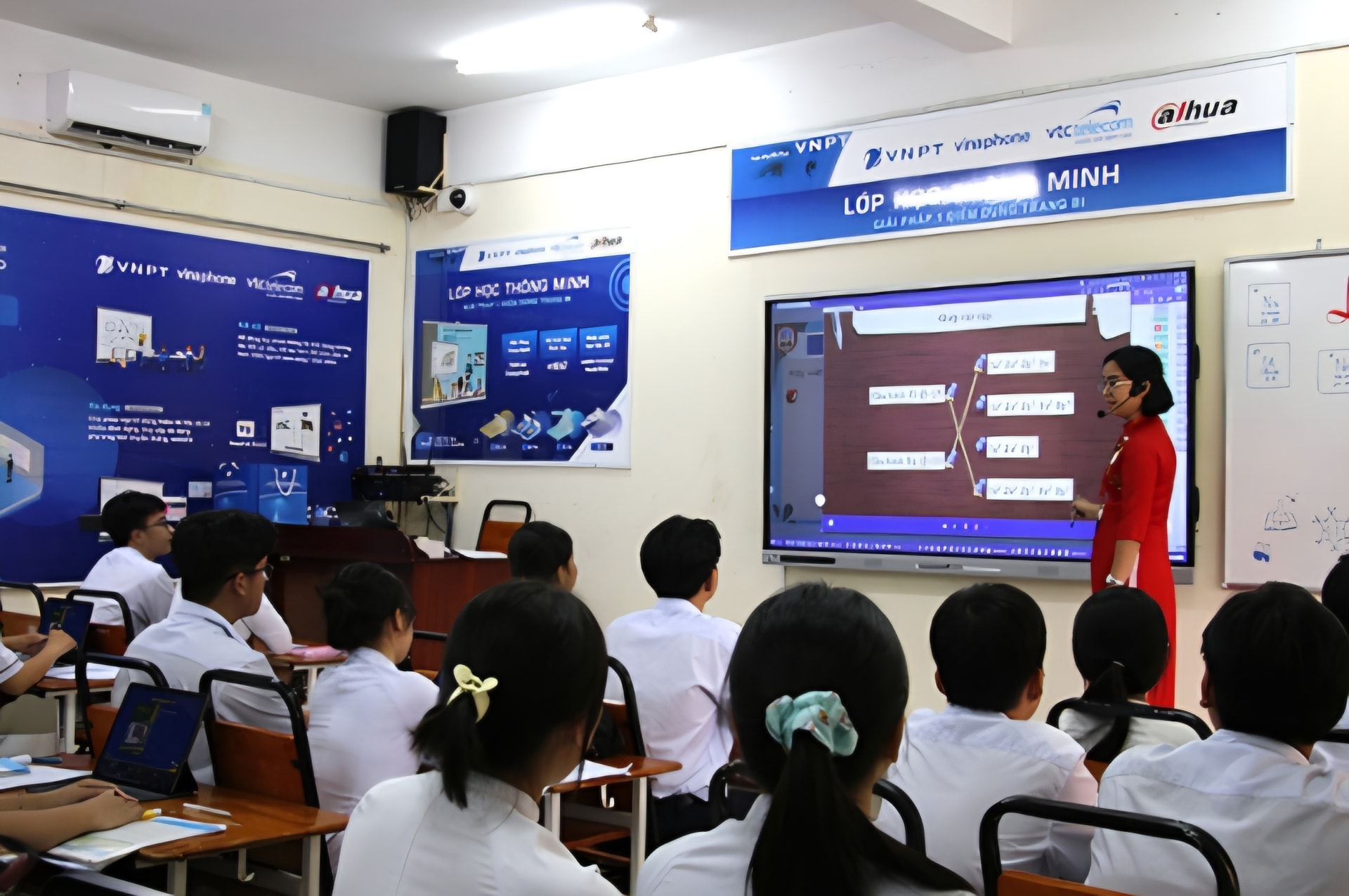 Triển khai vnEdu Content 3D vào giảng dạy tại trường PTTH Đào Sơn Tây - TP HCM.