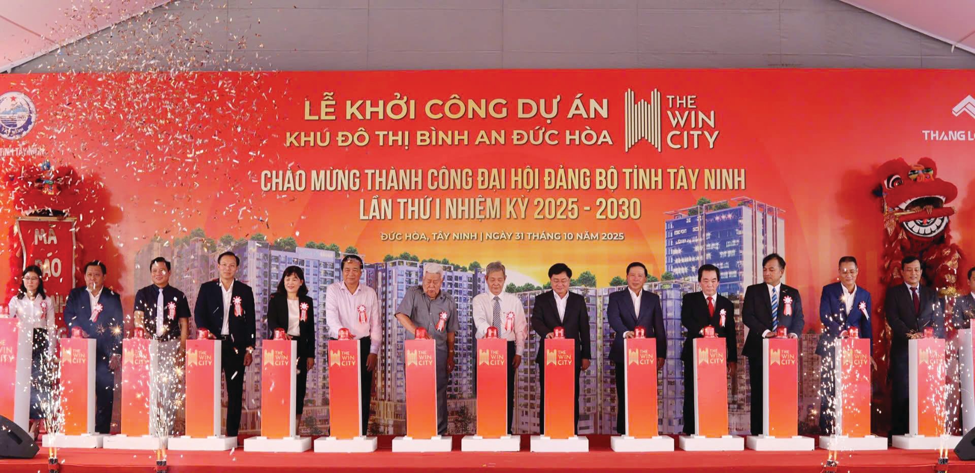 Lễ khởi công Dự án Khu đô thị Bình An – Đức Hòa (The Win City)