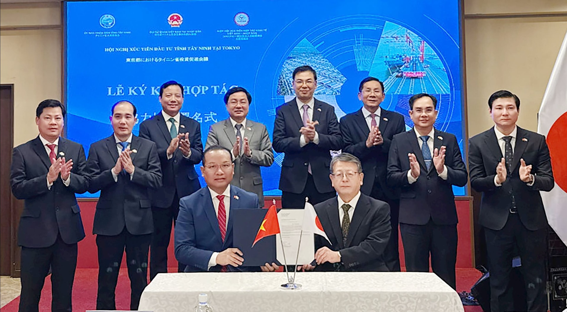 Lễ ký kết Biên bản ghi nhớ giữa Tập đoàn Obayashi với tỉnh Tây Ninh