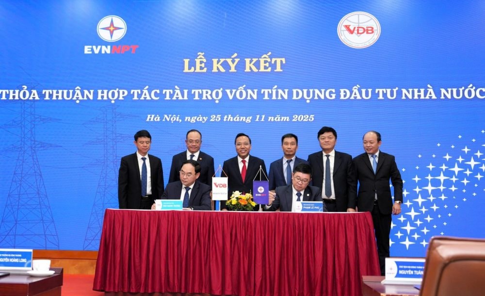 VDB và EVNNPT ký thỏa thuận hợp tác tài trợ vốn tín dụng đầu tư của Nhà nước VDB và EVNNPT ký thỏa thuận hợp tác tài trợ vốn tín dụng đầu tư của Nhà nước