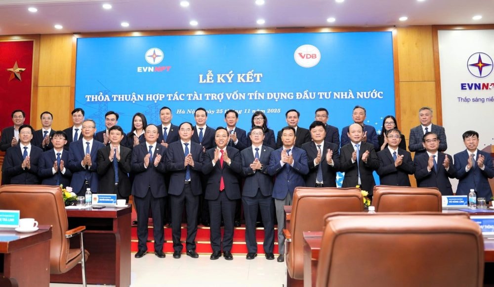 VDB và EVNNPT ký thỏa thuận hợp tác tài trợ vốn tín dụng đầu tư của Nhà nước VDB và EVNNPT ký thỏa thuận hợp tác tài trợ vốn tín dụng đầu tư của Nhà nước