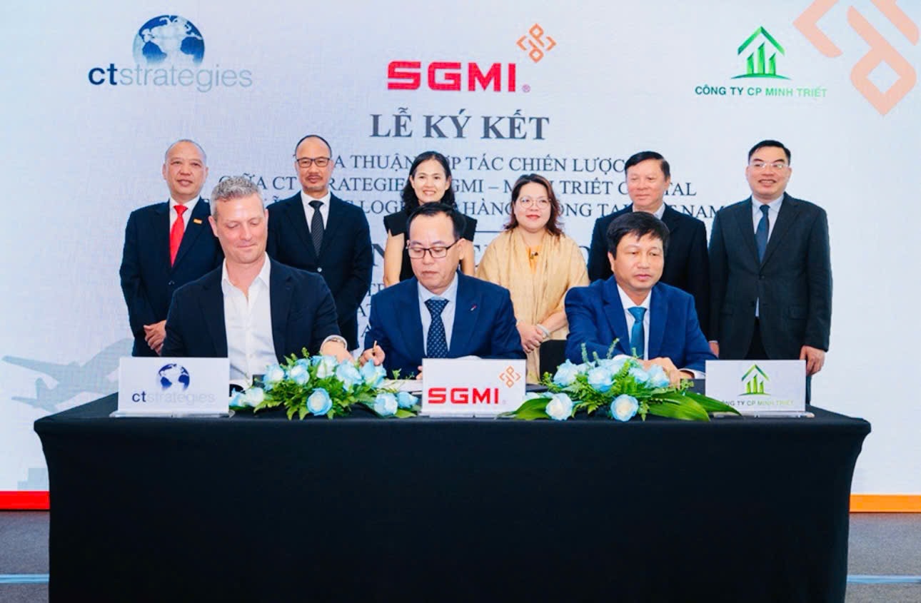 Từ logistics hàng không đến khu thương mại tự do: Bước đột phá hợp tác CT Strategies - SGMI - Minh Triết Capital