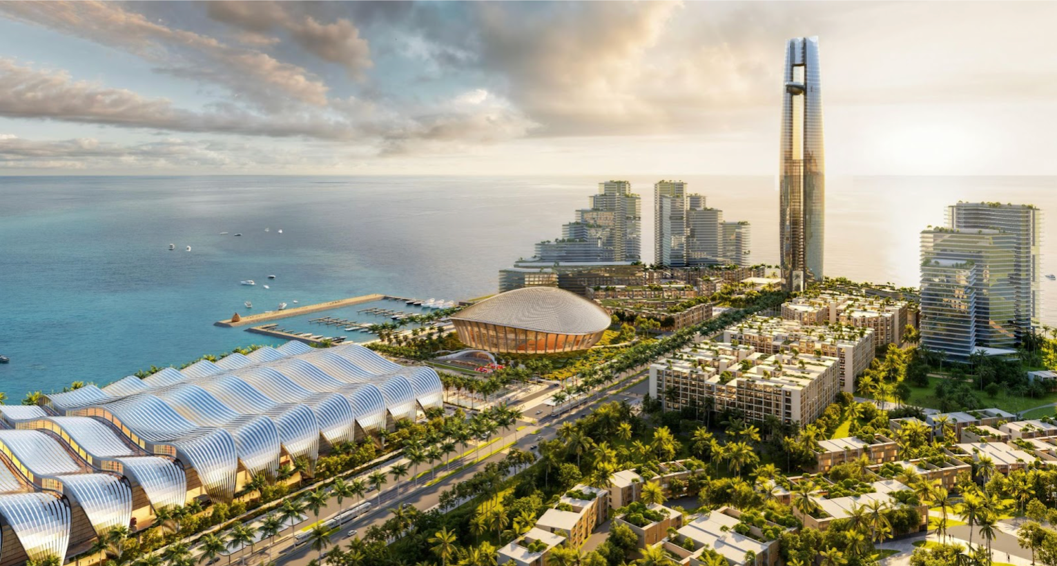 Siêu đô thị nam đảo Phú Quốc lộ diện: đại dự án hạ tầng từ sân bay, tàu điện đến trung tâm hội nghị