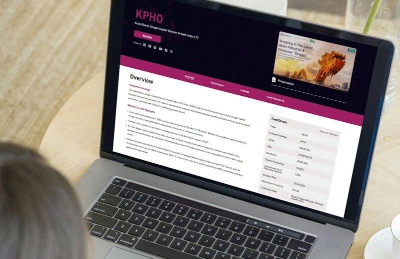 Quỹ ETF do Dragon Capital Việt Nam quản lý chính thức niêm yết tại NYSE