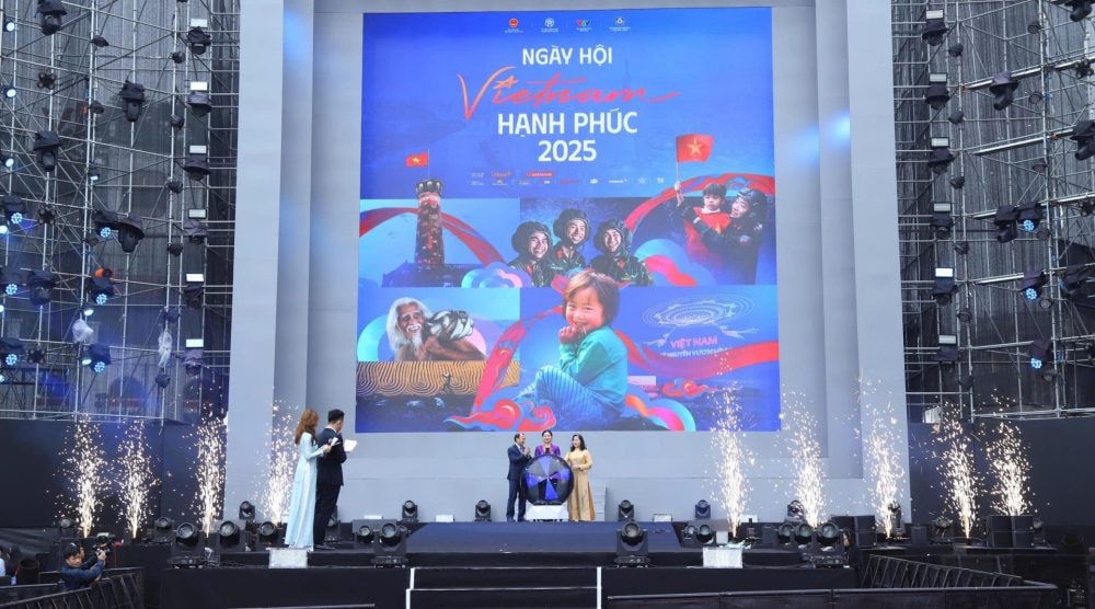Khai mạc “Ngày hội Việt Nam hạnh phúc - Vietnam Happy Fest 2025”