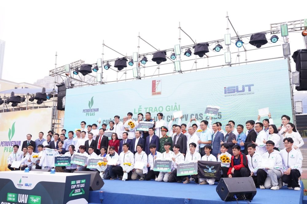 Cuộc thi Sáng tạo UAV 2025 – Cup PV GAS: Sân chơi công nghệ mở ra tương lai “kinh tế tầm thấp” tại Việt Nam